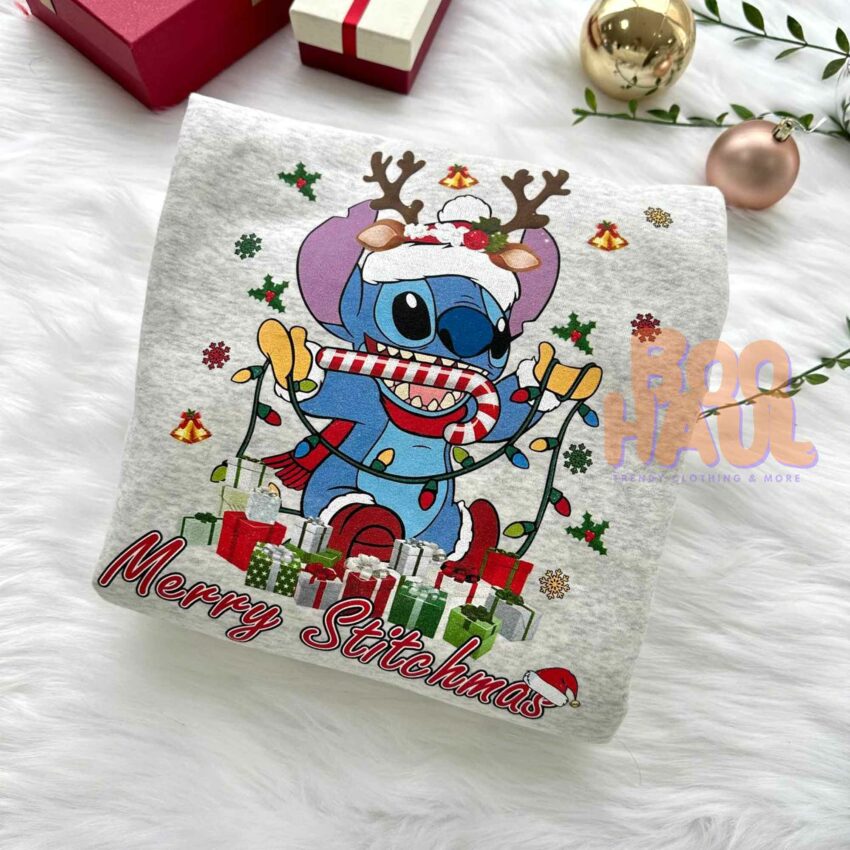 Merry Stitchmas Christmas Sweatshirt