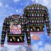 Leo Meme Dear Santa Ugly Sweatshirt