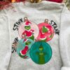 Grinch Favourite Quotes Icons Sweatshirt