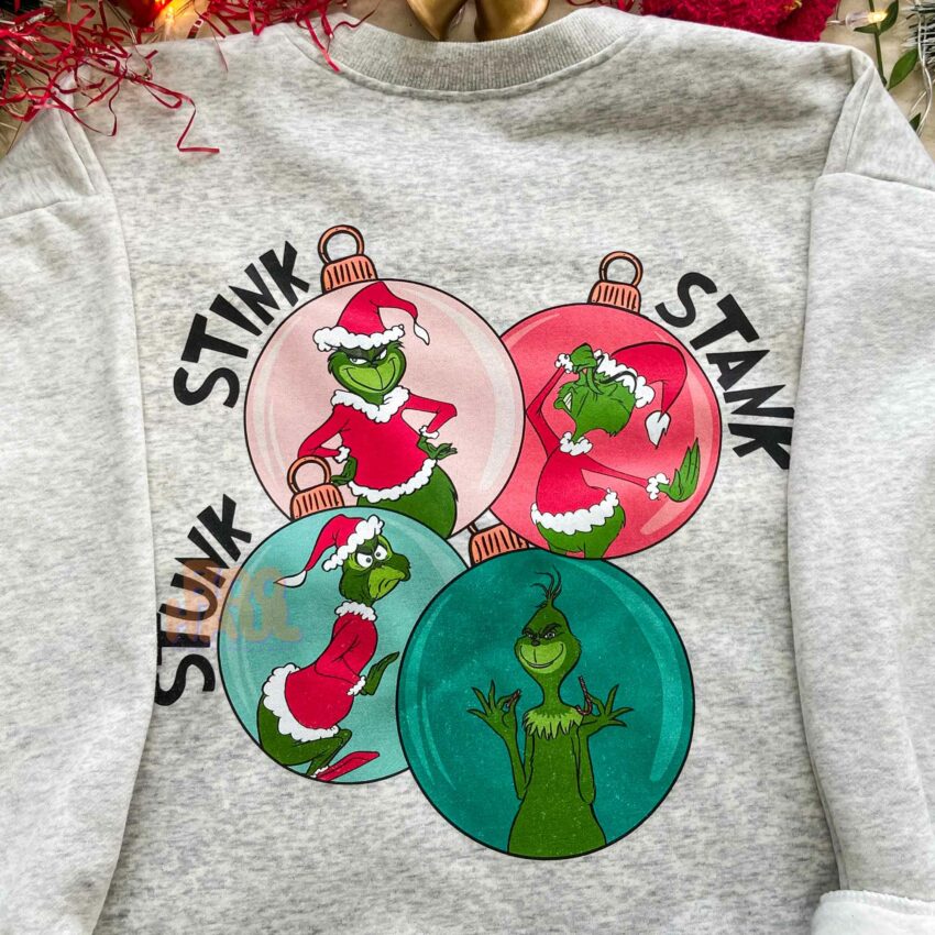 Grinch Stink Stank Stunk Shirt