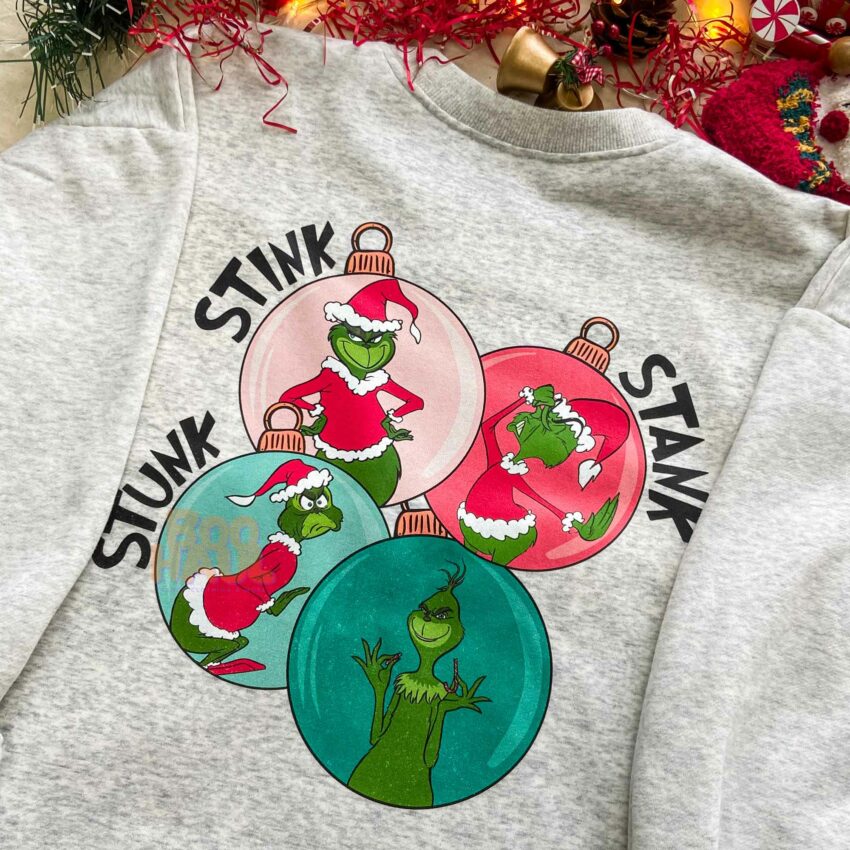 Grinch Stink Stank Stunk Shirt