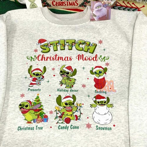 Stitch Christmas Favorite Things Shirt