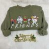 Christmas Spider Man And Gwen Embroidered Sweatshirt