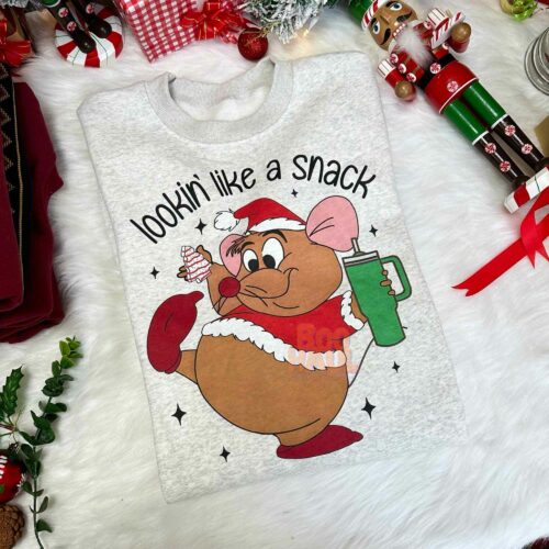 Christmas GusGus Looking Like A Snack Sweatshirt