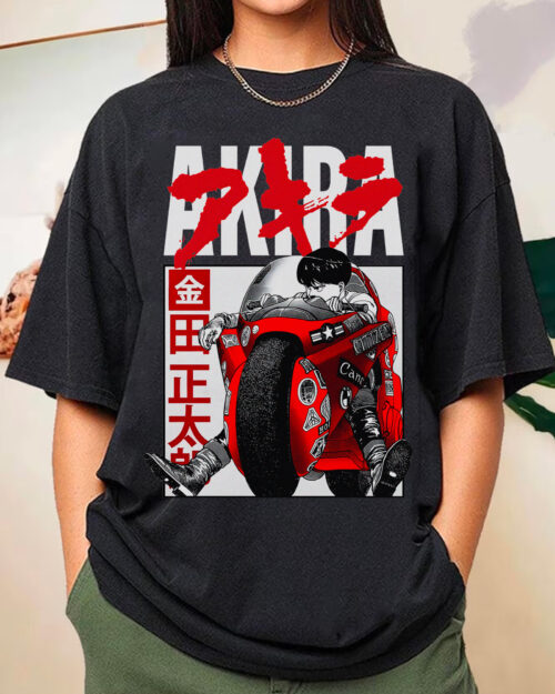 Retro Akira Motobike – Shirt