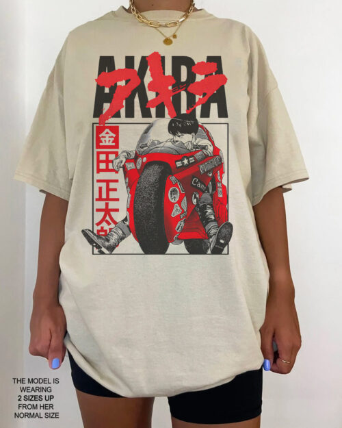 Retro Akira Motobike – Shirt