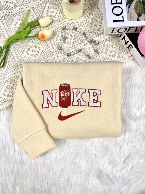 NK Dr. Pepper Embroidery Sweatshirt – Hoodie – T-Shirt