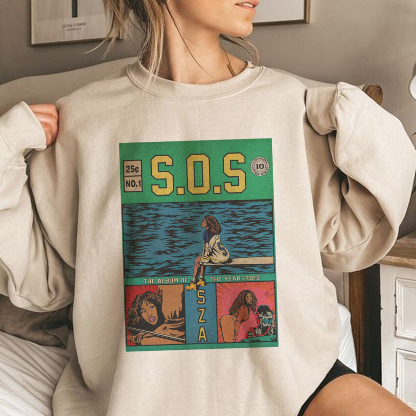 SZA Merch – Album of the year SOS – Sweatshirt