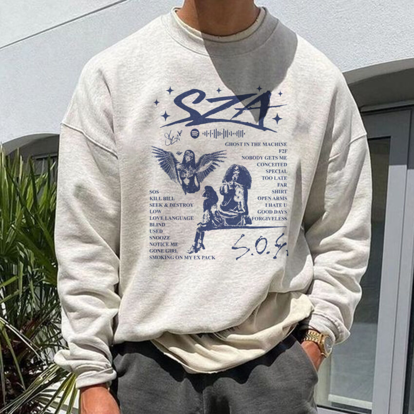 SZA Merch – SOS Album Version 5 – Sweatshirt