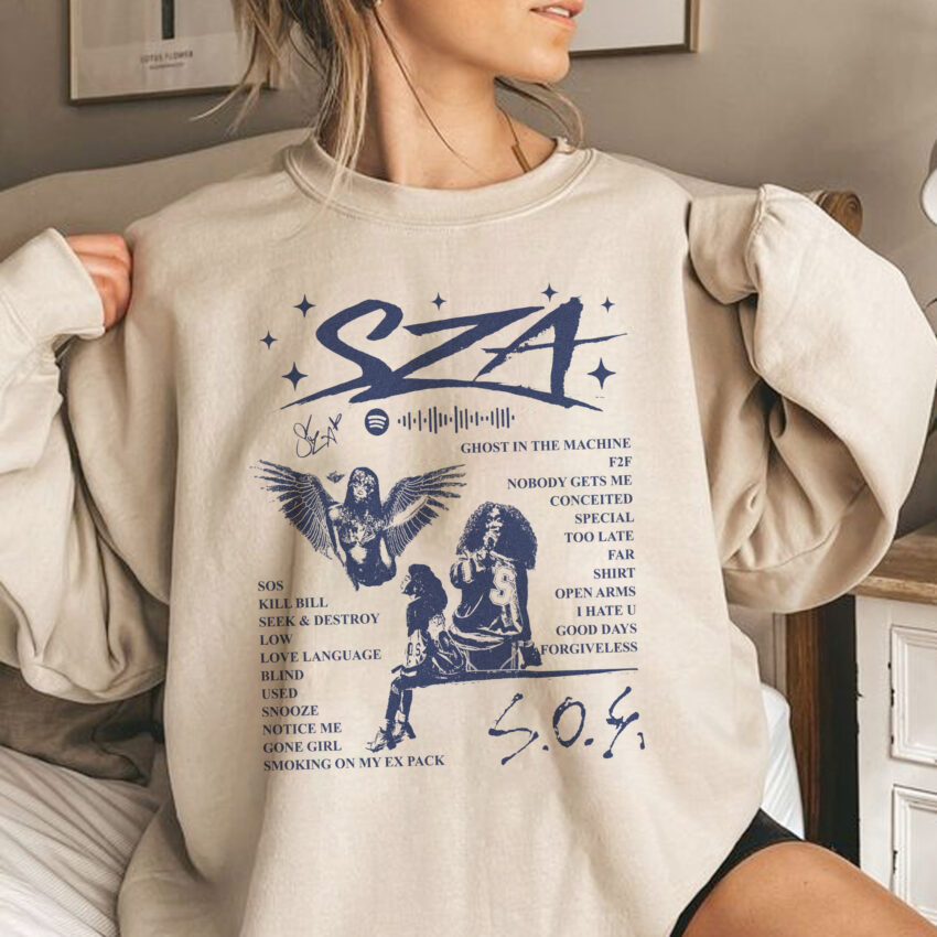 SZA Merch – SOS Album Version 5 – Sweatshirt