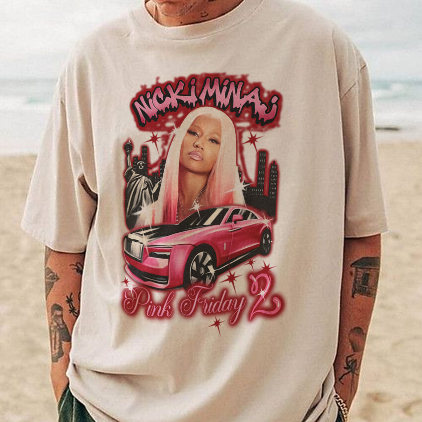 Nicki Minaj Pink Friday 2 World Tour Version 2 – Shirt