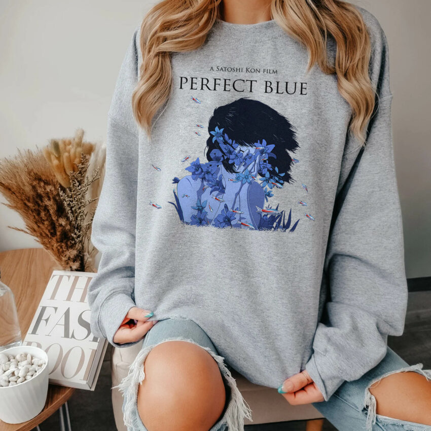 Perfect Blue Sweatshirt Vintage – 3