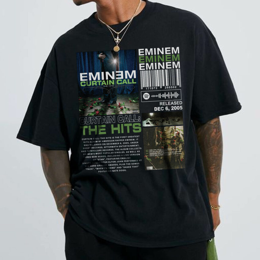 Curtain Call: The Hits shirt