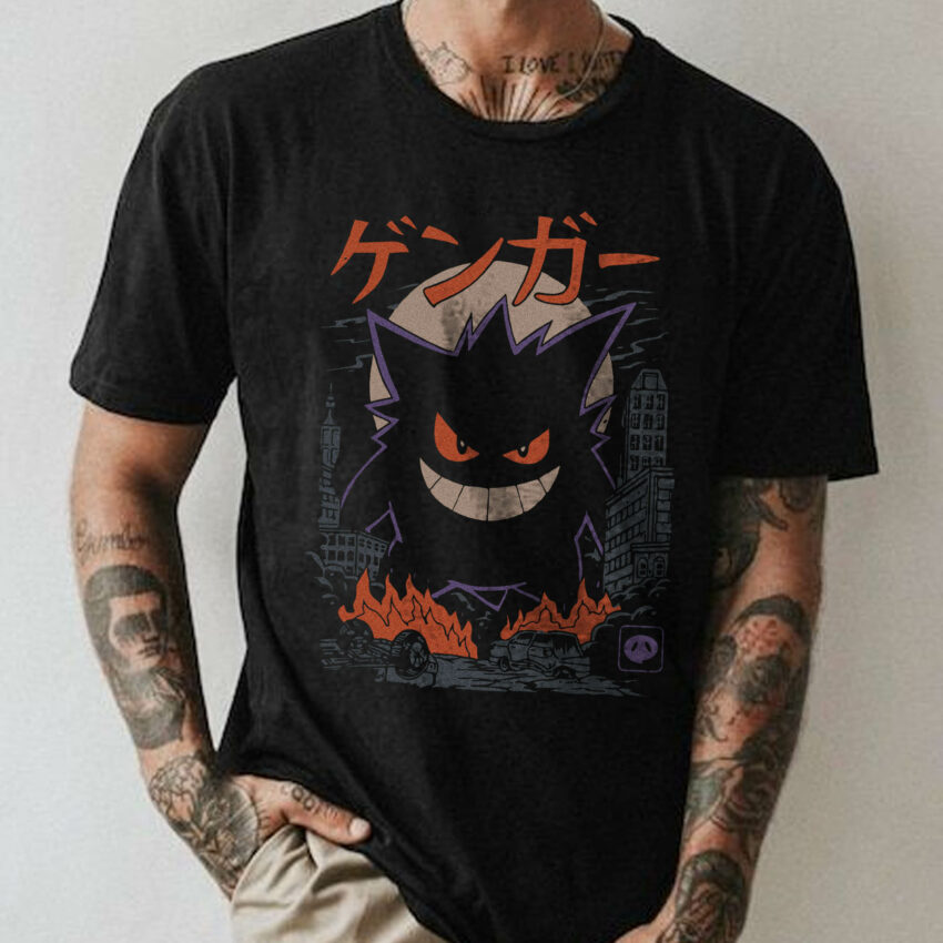 Gangar Pokemon Vingtage Shirt