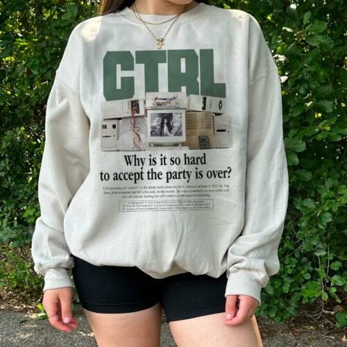 SZA Merch – Ctrl Album Version 1 – Sweatshirt