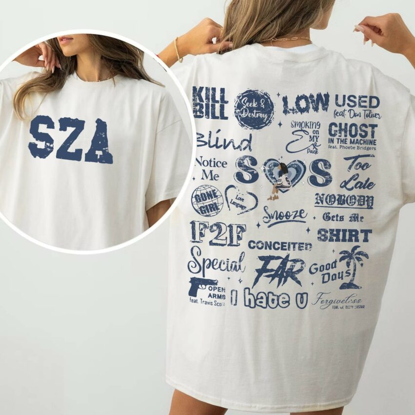 SZA SOS Album Version 4 – Shirt