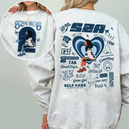 SZA SOS Album Version 3 – Sweatshirt