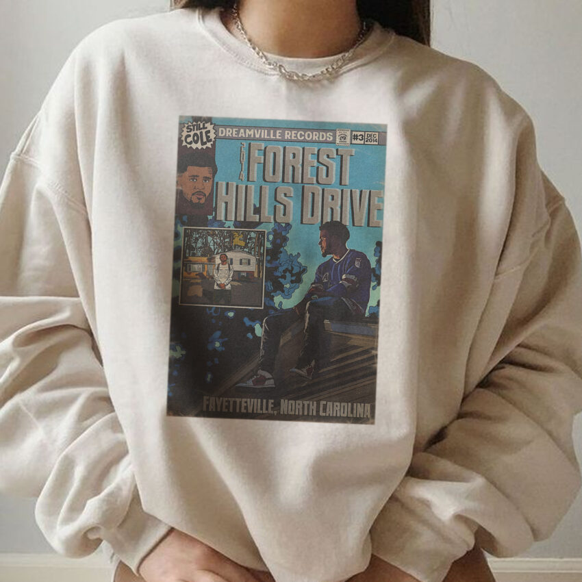 J. Cole – Forest Hills Drive Vintage – Sweatshirt