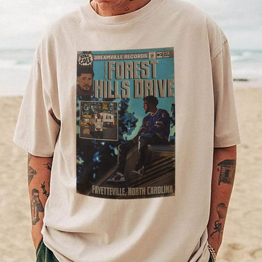 J. Cole – Forest Hills Drive Vintage – Sweatshirt