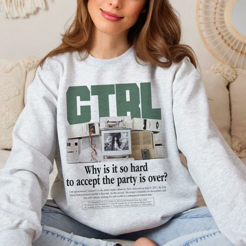 SZA Merch – Ctrl Album Version 1 – Sweatshirt