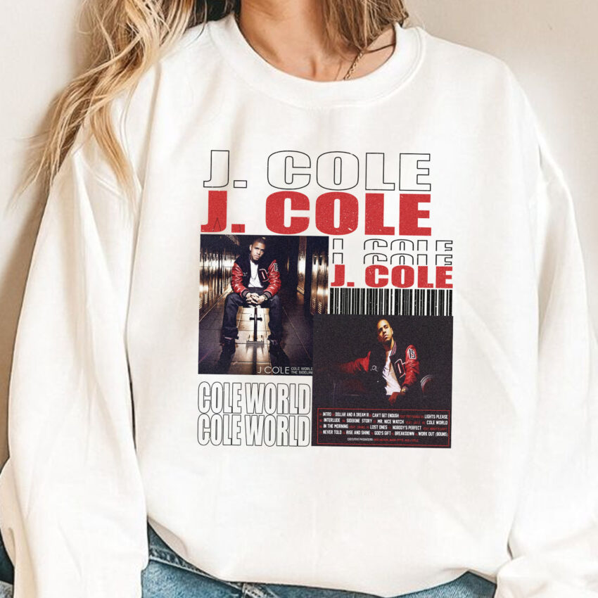 J Cole – COLE WORLD  – Sweatshirt