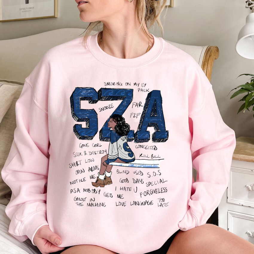 SZA SOS Album Version 1 – Sweatshirt – 1 Sides