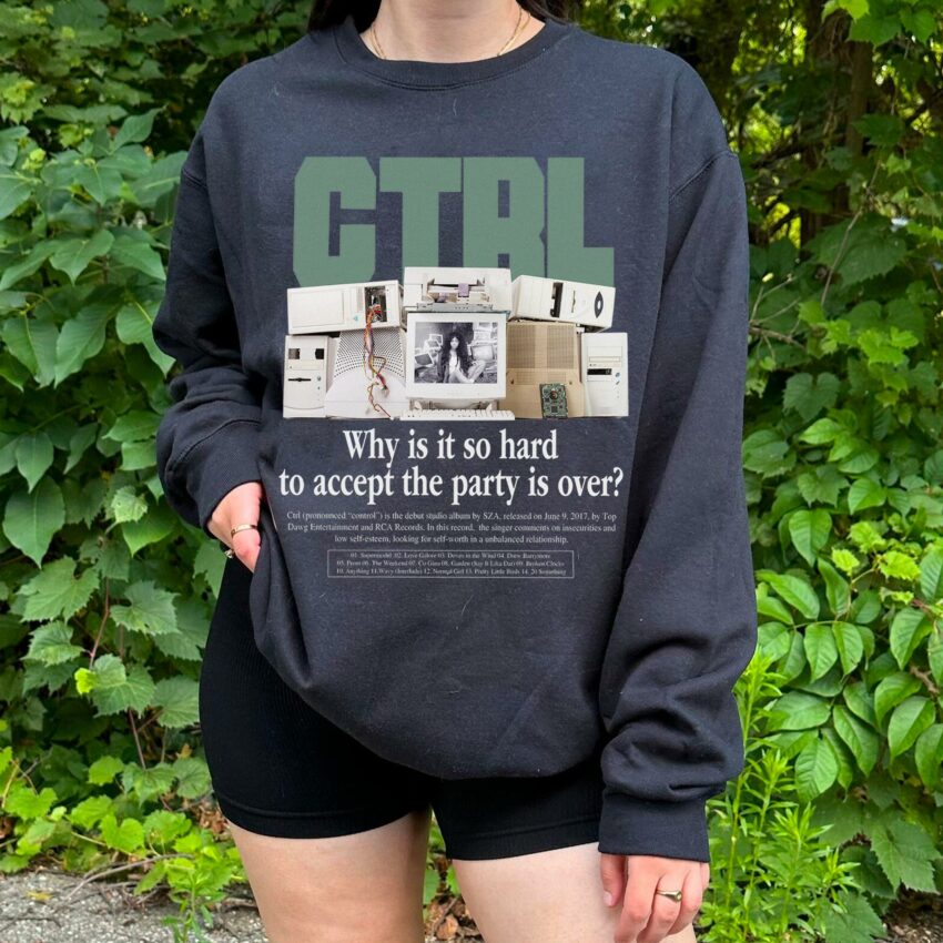 SZA Merch – Ctrl Album Version 1 – Sweatshirt