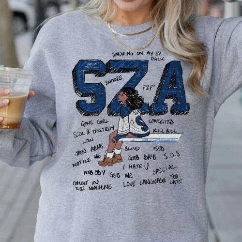 SZA SOS Album Version 1 – Sweatshirt – 1 Sides