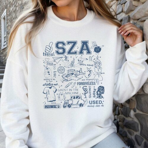 SZA SOS Album Version 2 – Sweatshirt