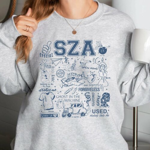 SZA SOS Album Version 2 – Sweatshirt