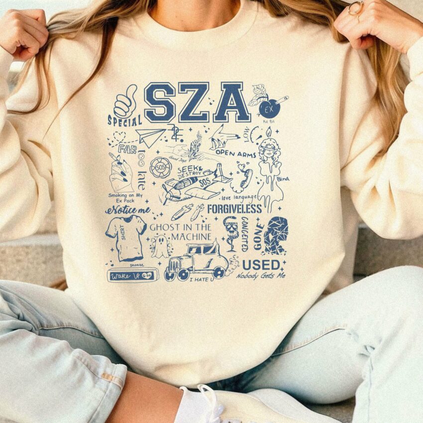 SZA SOS Album Version 2 – Sweatshirt