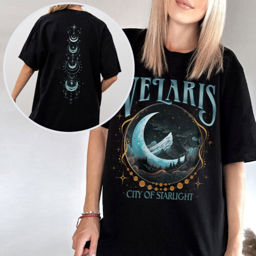 Velaris City Of Starlight Sweatshirt, The Night Court Sweatshirt, City of Starlight Sweatshirt, ACOTAR Sweatshirt, ACOTAR Velaris Sweatshirt