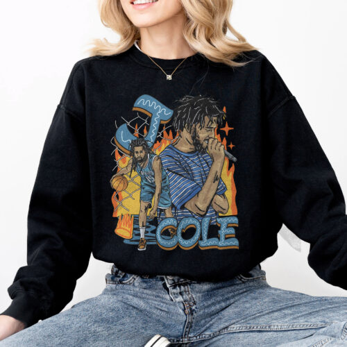 J Cole Vintage Sweatshirt 1