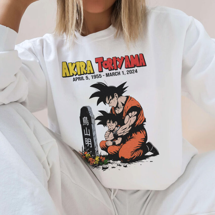 RIP Akira Toriyama – Goku vintage shirt