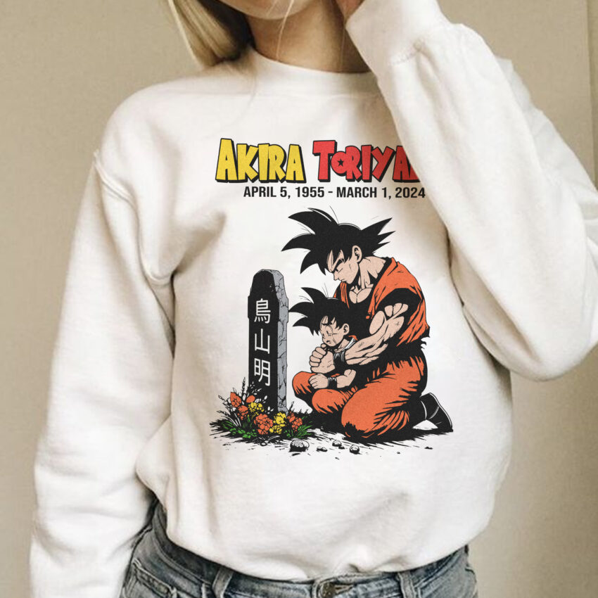 RIP Akira Toriyama – Goku vintage shirt