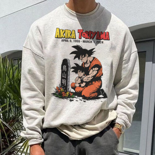 RIP Akira Toriyama – Goku vintage shirt