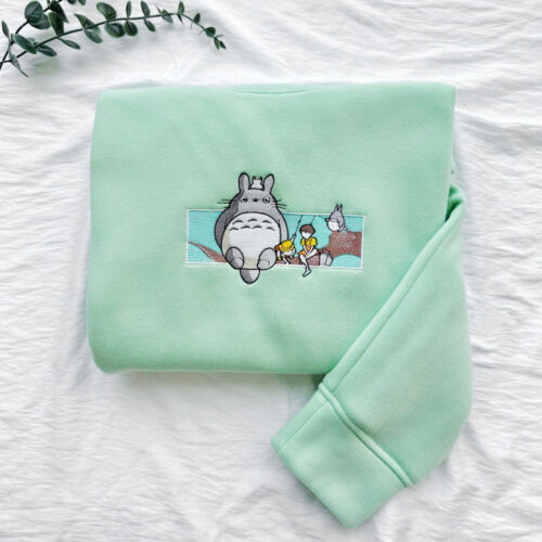 My Neighbor Totoro Embroidery Sweatshirt – Hoodie