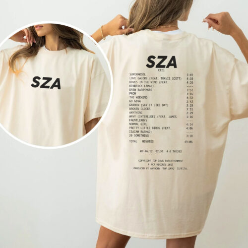 SZA Ctrl Album Version 5 – Shirt