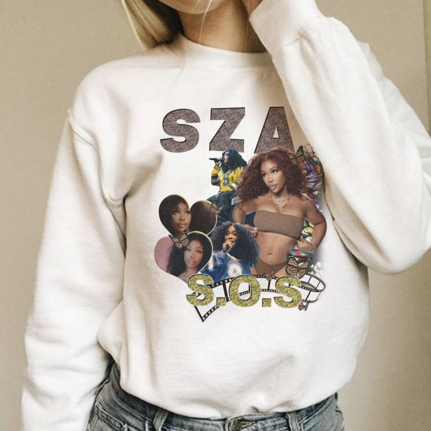 SZA Vintage SOS Album – Shirt