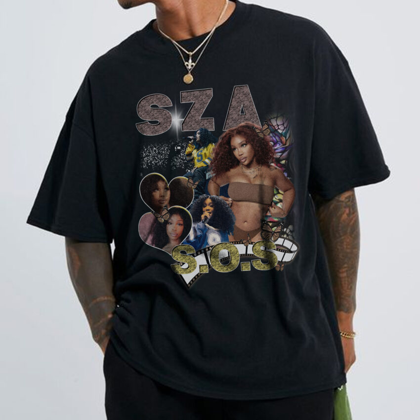 SZA Vintage SOS Album – Shirt