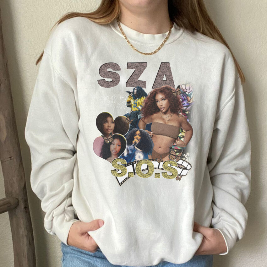 SZA Vintage SOS Album – Shirt