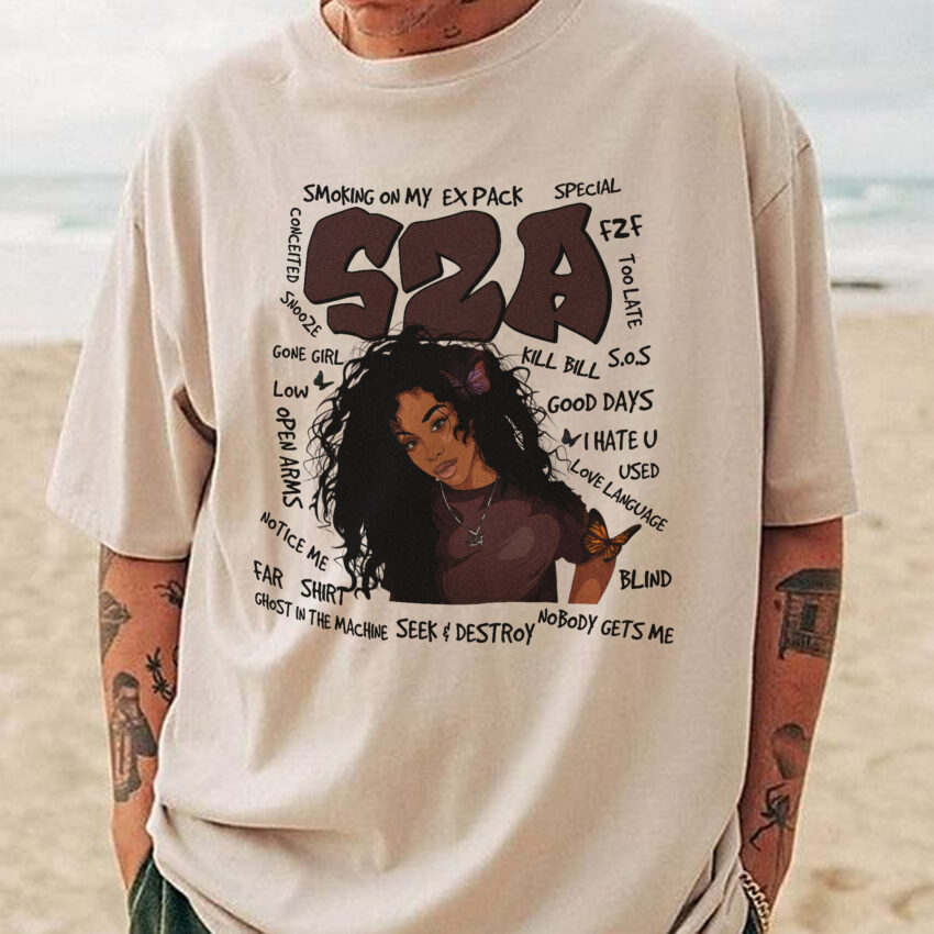 SZA SOS Album Version 6 – Shirt