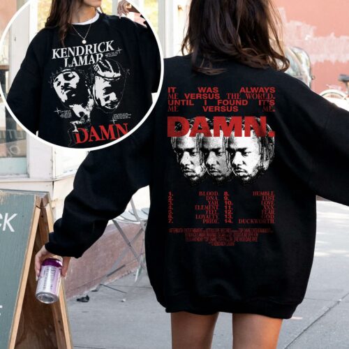 Kendrick Lamar DAMN Album – Sweatshirt