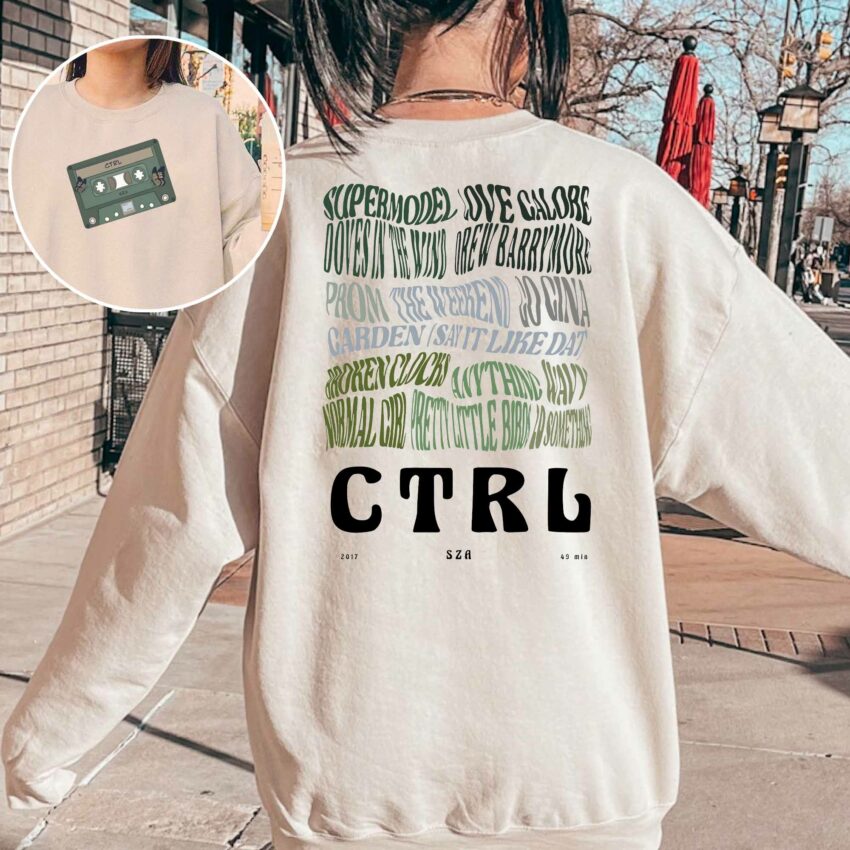 SZA Ctrl Album Version 6 – Shirt