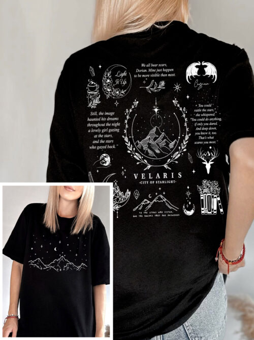 Velaris Shirt The Night Court, Velaris City of Starlight Sweater Acotar shirt, City of Starlight, ACOTAR Shirt