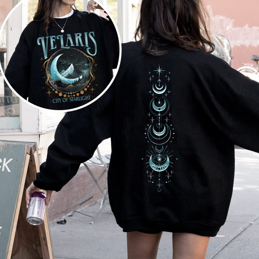 Velaris City Of Starlight Sweatshirt, The Night Court Sweatshirt, City of Starlight Sweatshirt, ACOTAR Sweatshirt, ACOTAR Velaris Sweatshirt