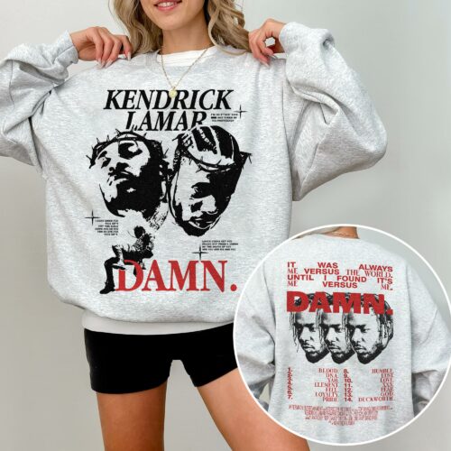 Kendrick Lamar DAMN Album – Sweatshirt