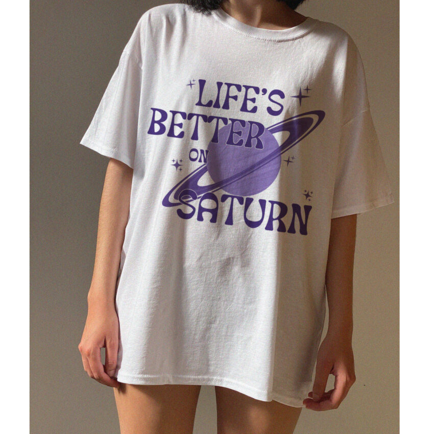 SZA Merch – Life is better on Saturn – Shirts