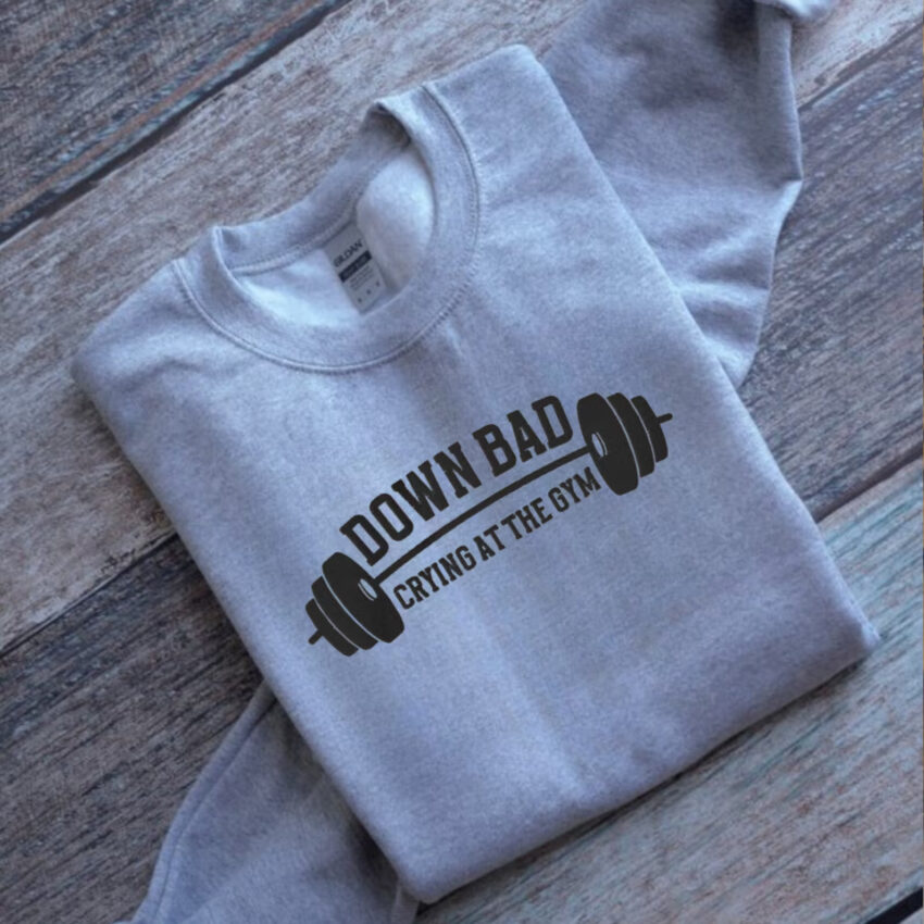 Taylor Swift Down Bad song Embroidery Sweatshirt