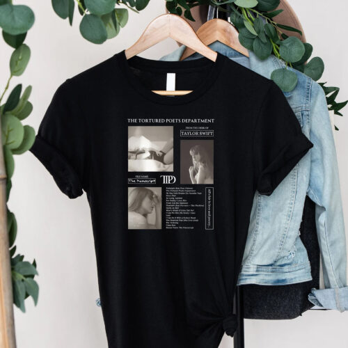 Taylor Swift TTPD Album – Shirt